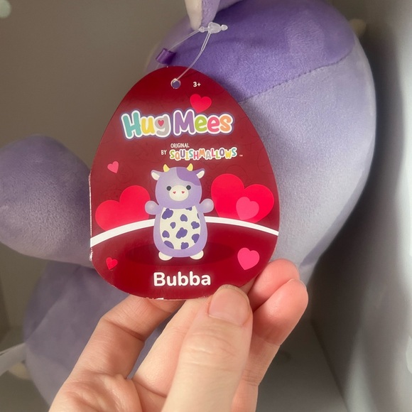 Squishmallow Hugmee Bubba the cow 10” nwt - Picture 3 of 4